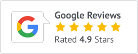 Google Reviews - Rated 4.9 Stars
